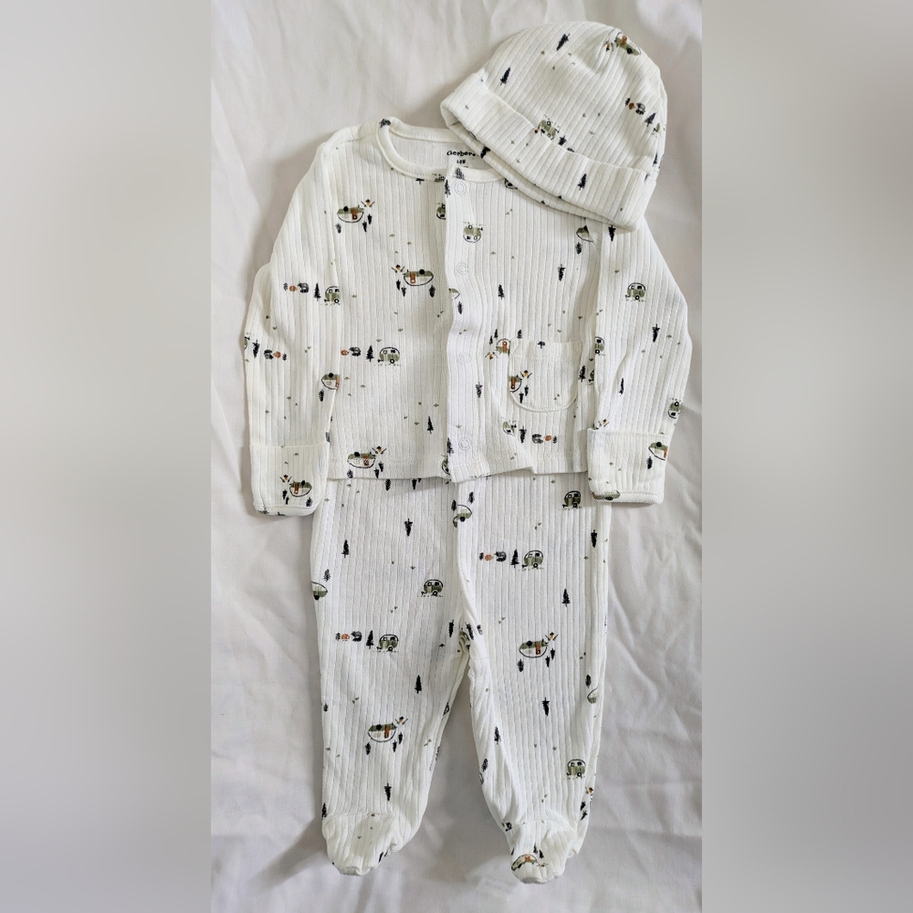 Gerber 0-3M Pajama Set